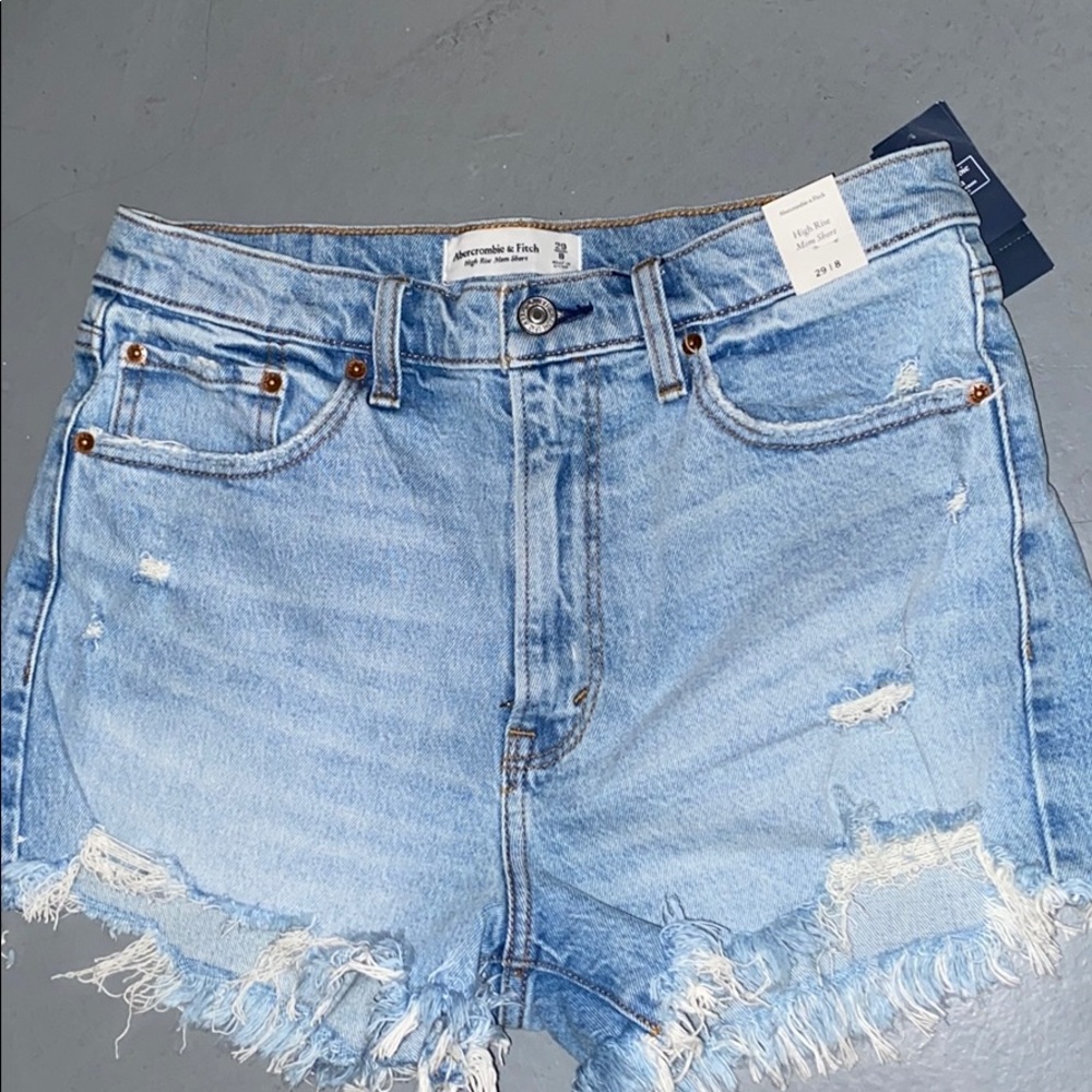 High rise shorts